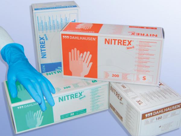 Einmal-Nitril-Handschuhe, ungepudert -blau-