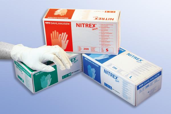 Einmal-Nitril-Handschuhe, ungepudert -weiß-