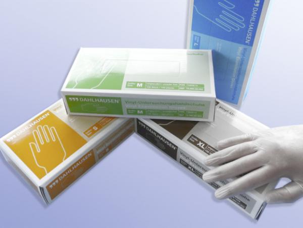 Einmal-Vinyl-Handschuhe, ungepudert