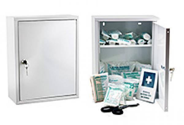 Verbandschrank Typ 030, gefüllt mit DIN 13157