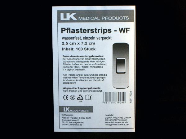 Pflasterstrips 2,5x7,2cm