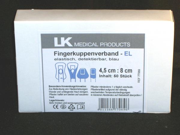 Fingerkuppenverbände 4,5x8cm